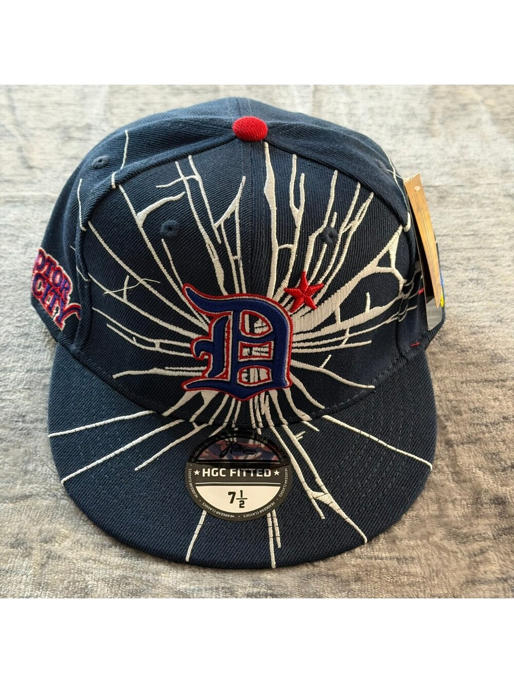 Detroit Stars Headgear Classics Fitted Hat 7 1/2 Negro Leagues